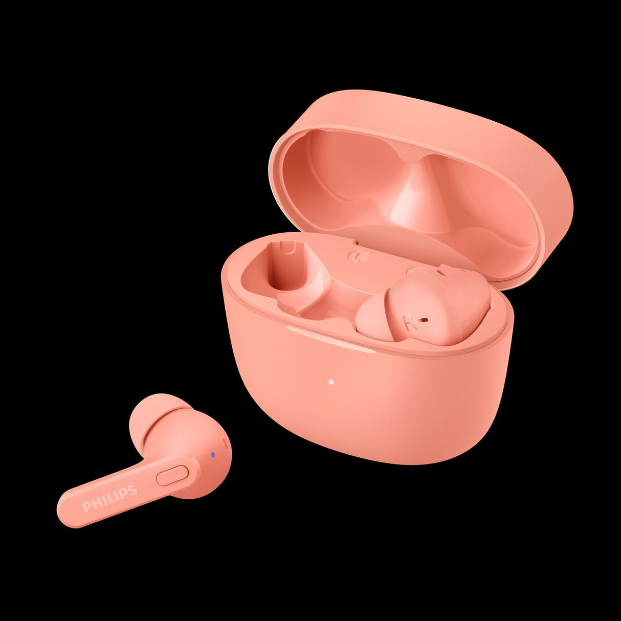 Philips Hörlurar In-Ear TWS IPX4 6+18 h – TAT2206PK/00 Rosa