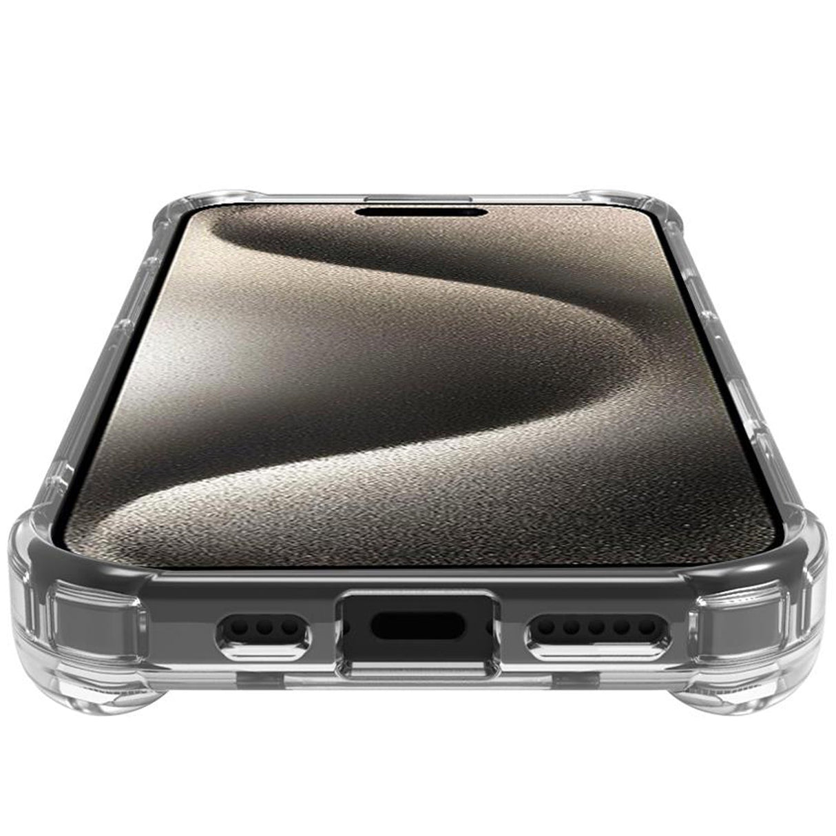 Celly Armor Stöttåligt skal iPhone 16 Transparent