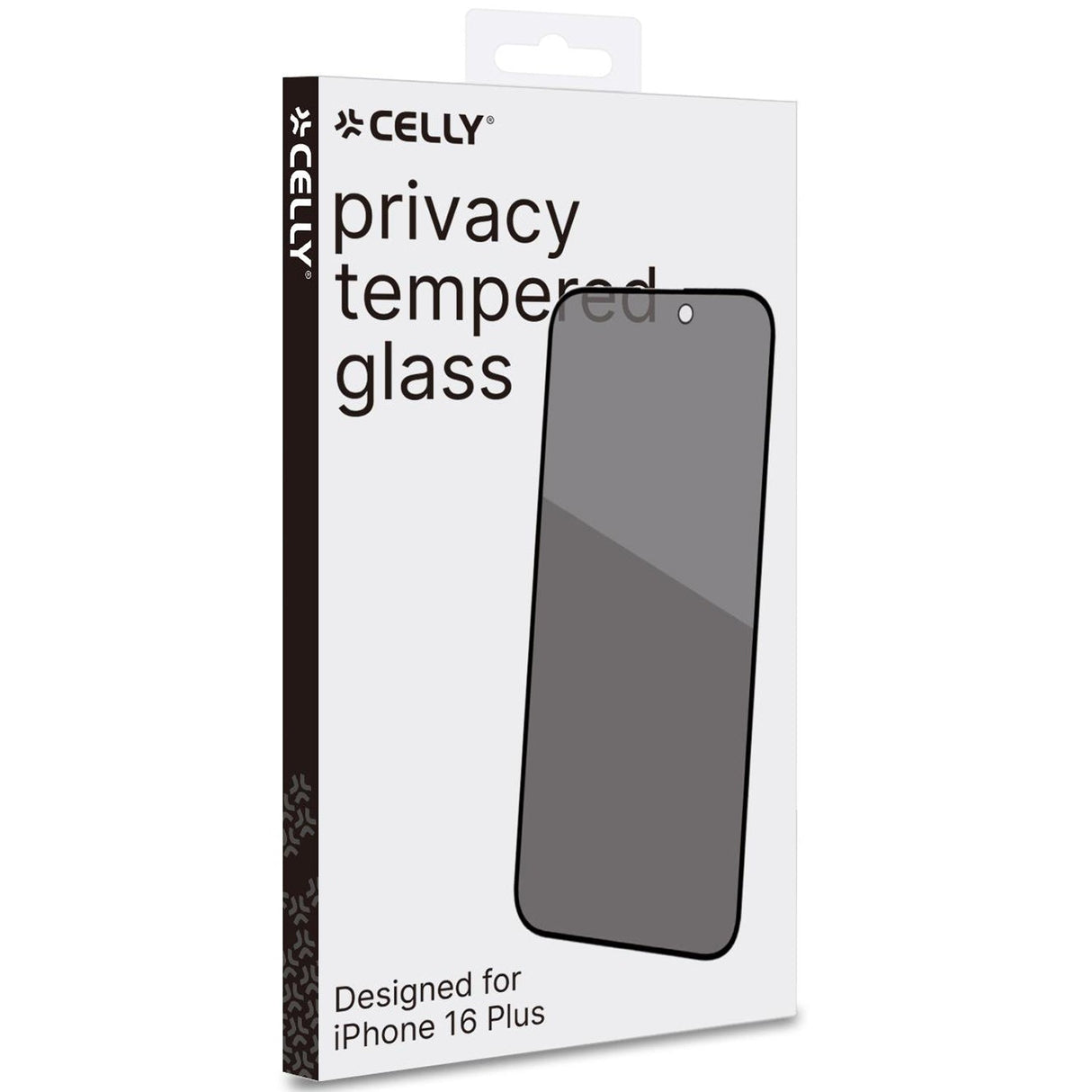 Celly Privacy Skärmskydd Härdat glas iPhone 16 Plus