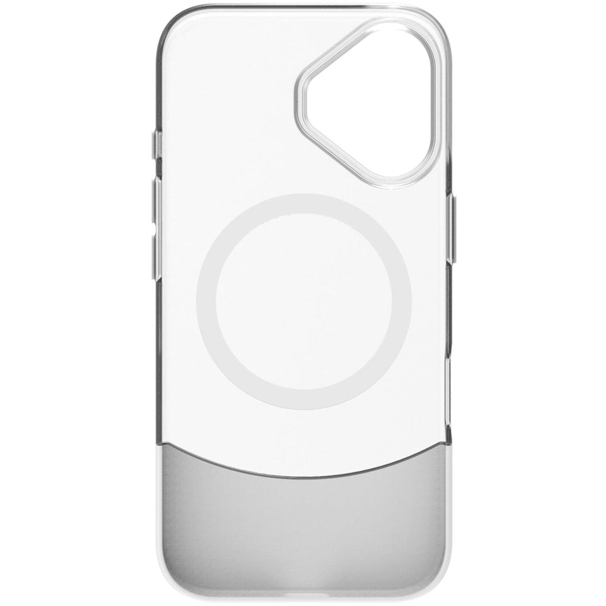 Celly Magdual MagSafe-kompatibelt skal iPhone 16 Vit + Transparent