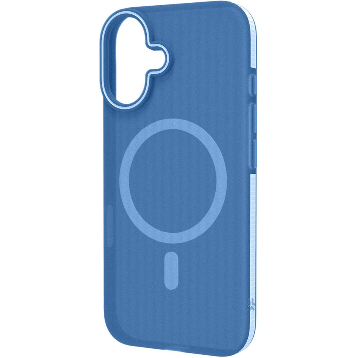 Celly Magsuit MagSafe-kompatibelt skal iPhone 16 semi-transparent Blå