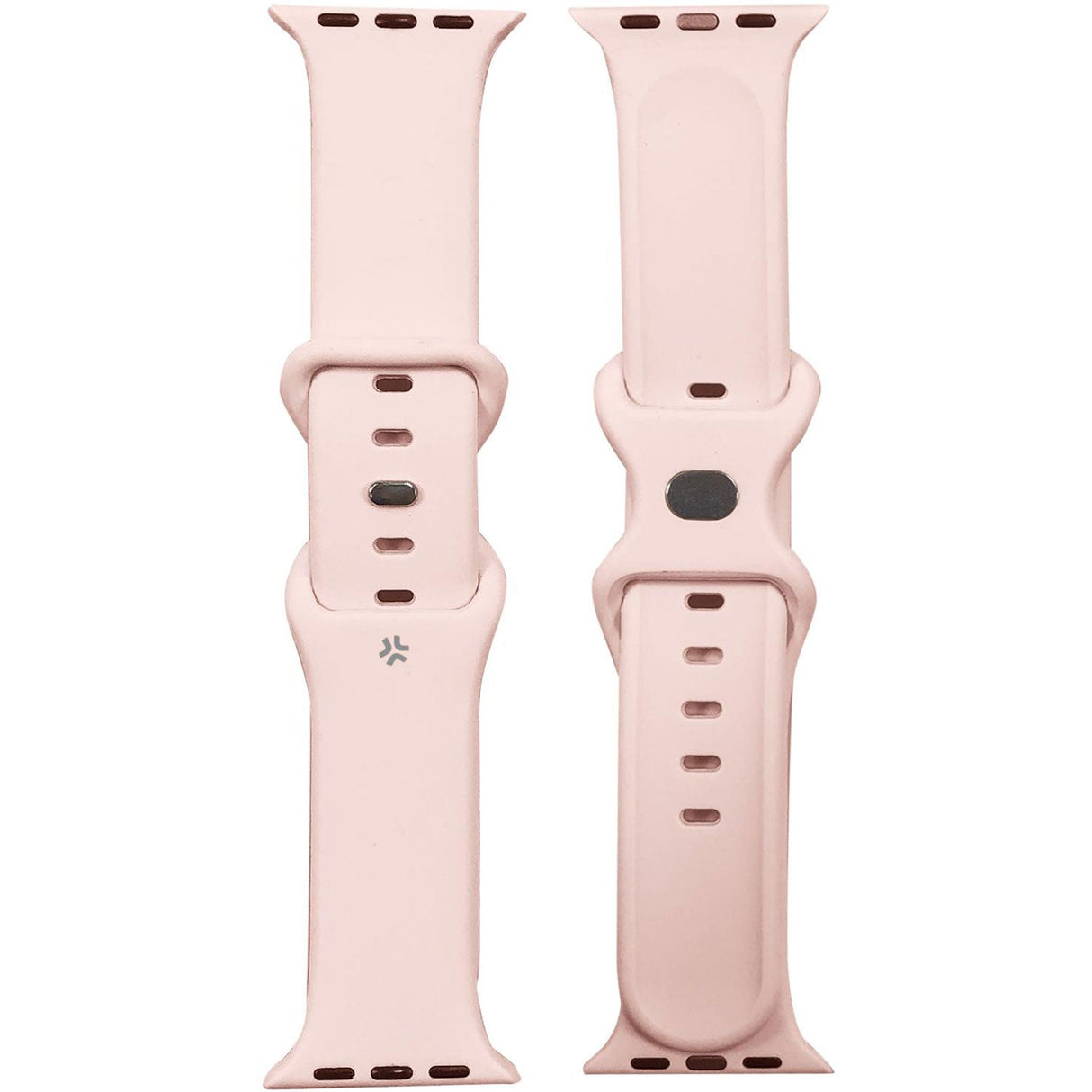 Celly Armband Till Apple Watch 42/44/45Mm Silikon Rosa
