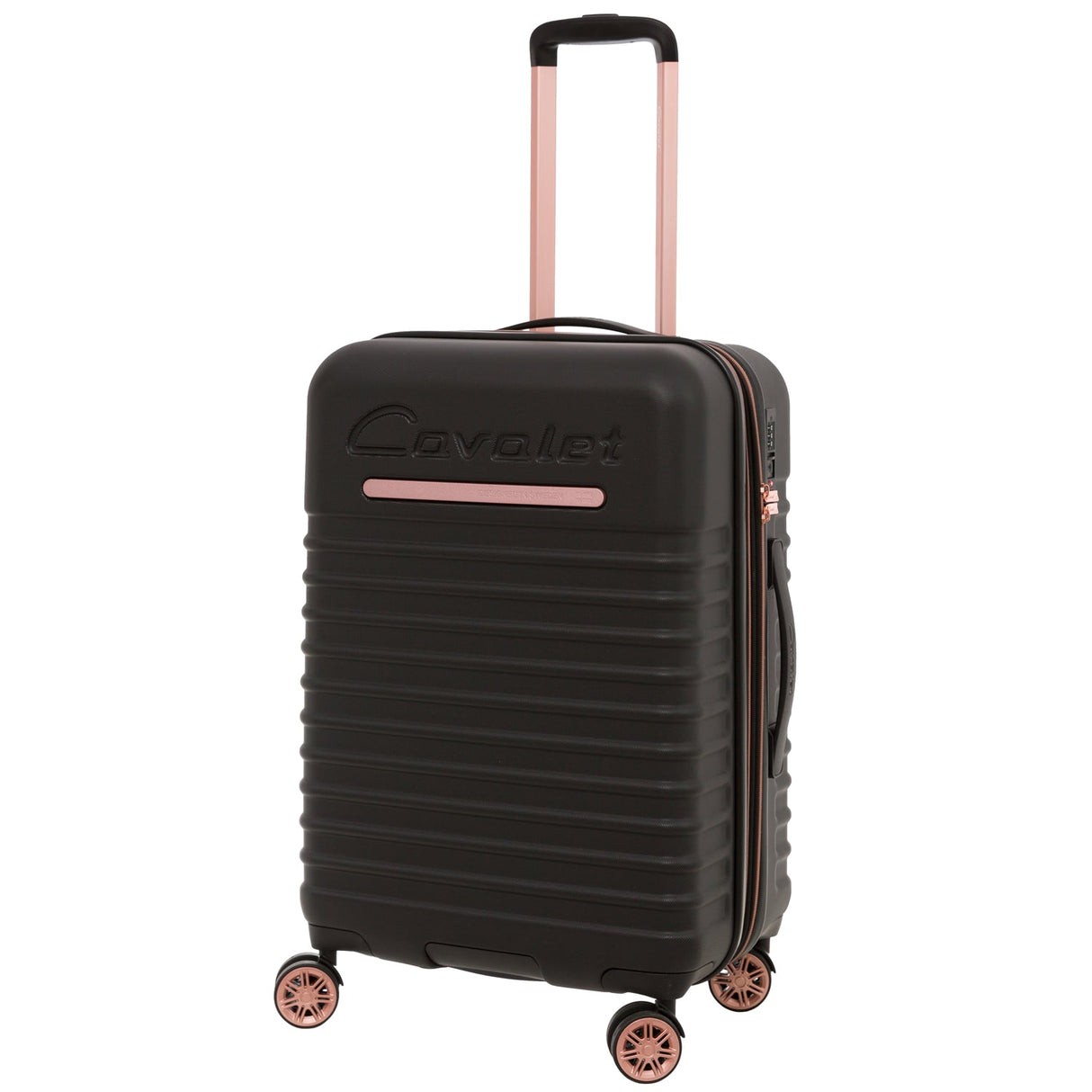 Cavalet Pasadena Medium – Roséguld/Svart Resväska