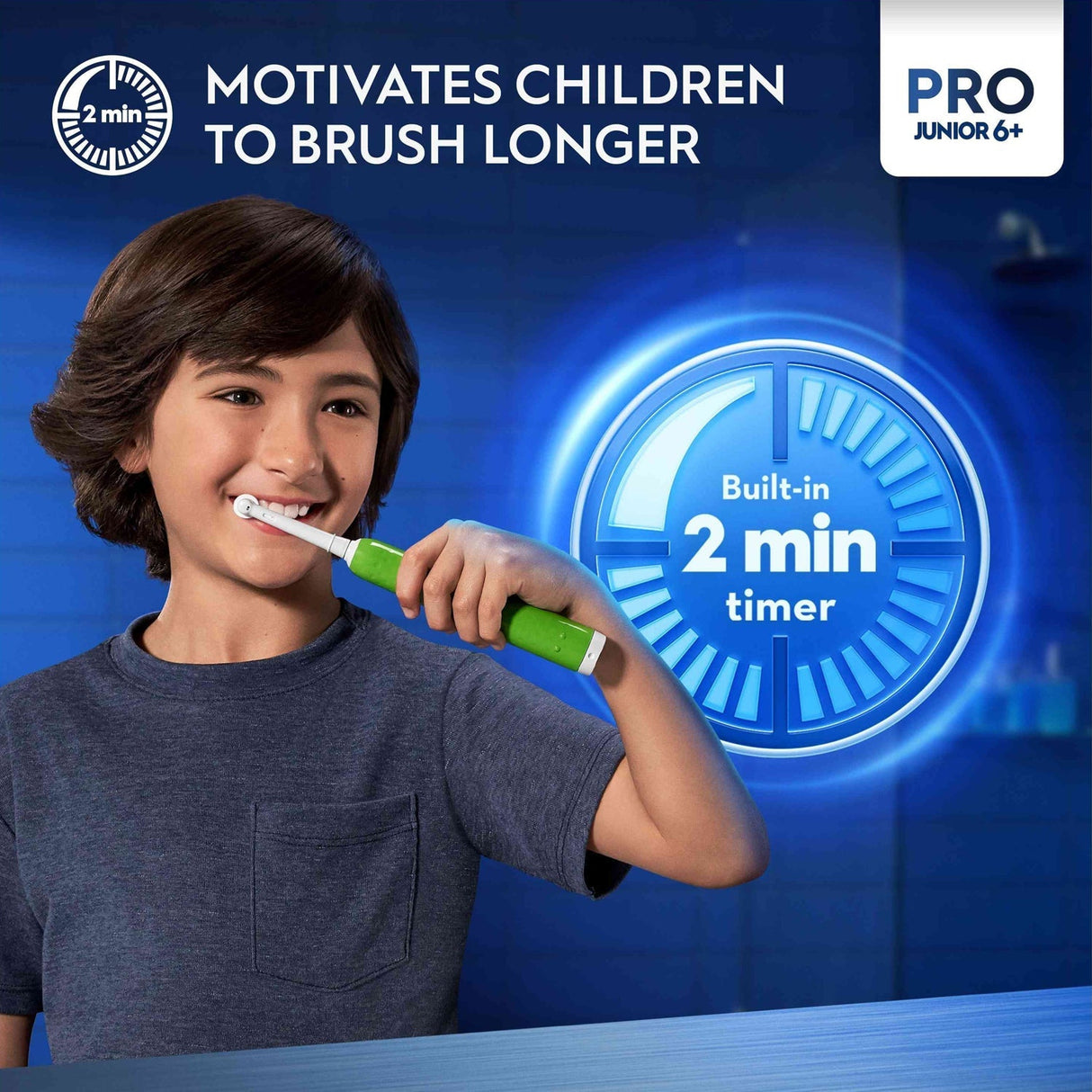 Oral B Eltandborste Junior Green SUT