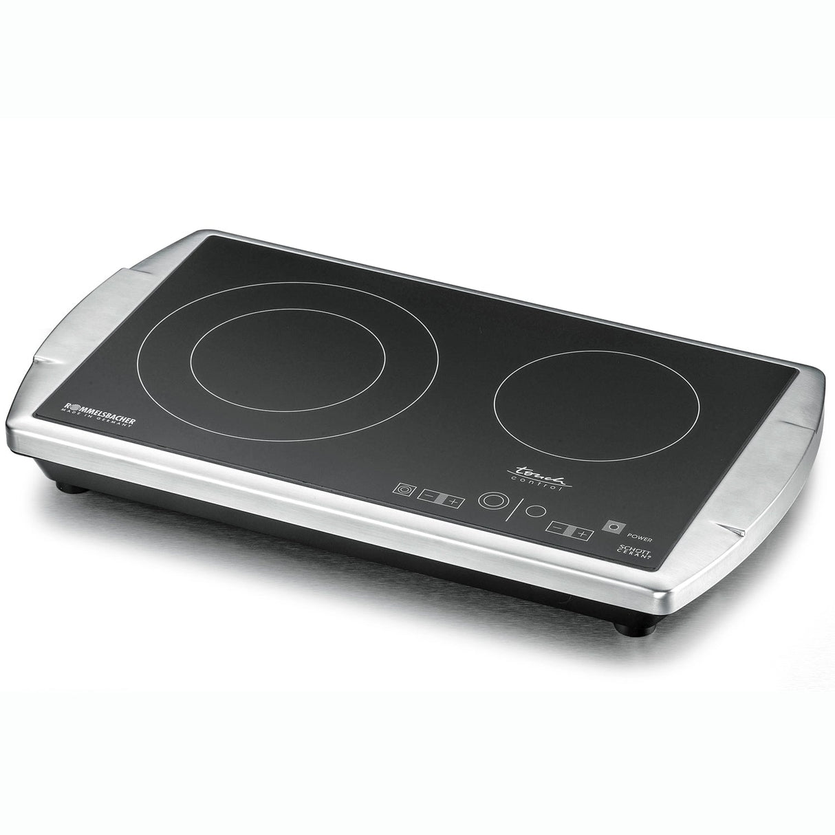 Rommelsbacher Kokplatta Dubbel High Light Ct 3403/Tc Schott Ceran® Touch Control