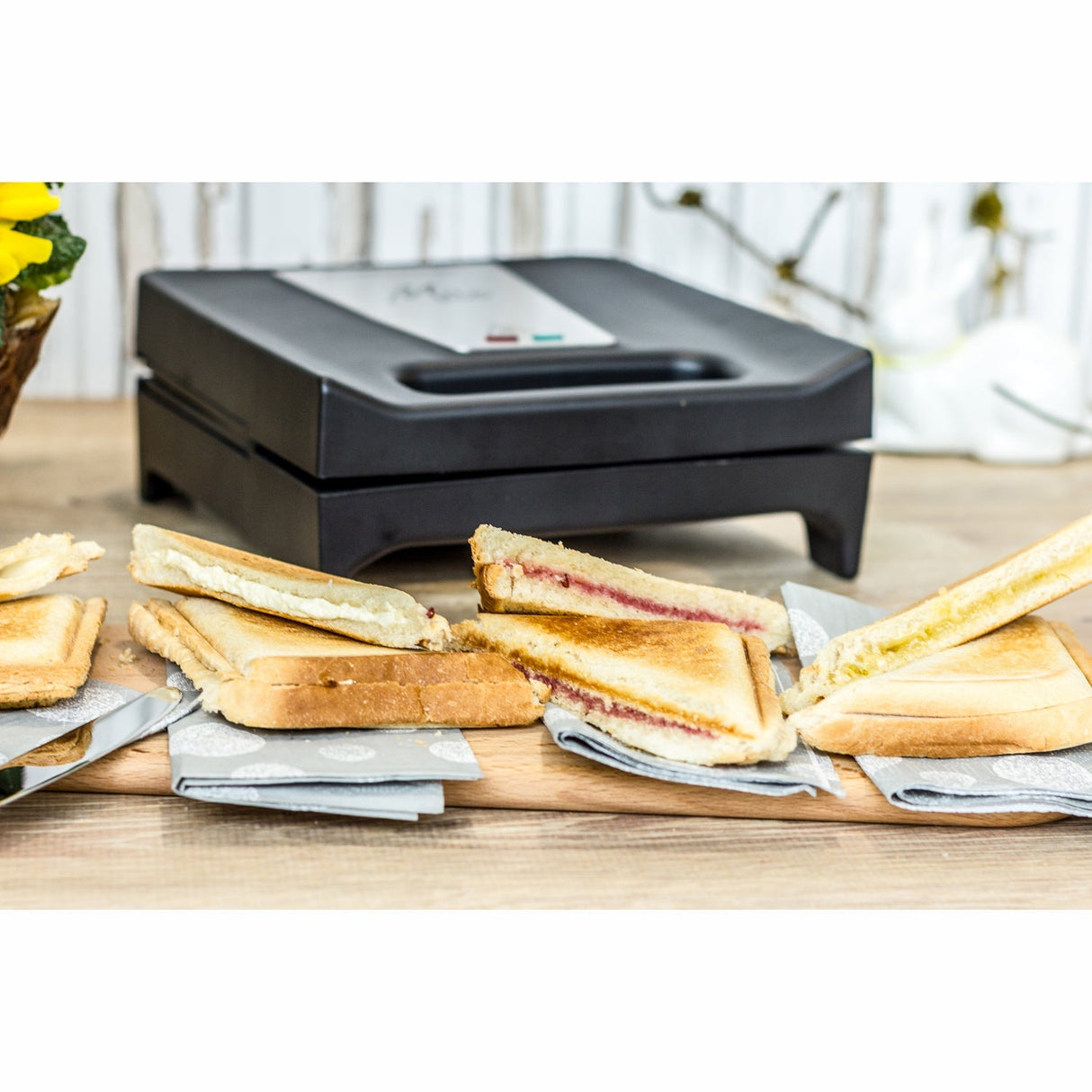 Rommelsbacher Multitoast & Grill 3-I-1 Max Swg 700 Belgisk Våffla