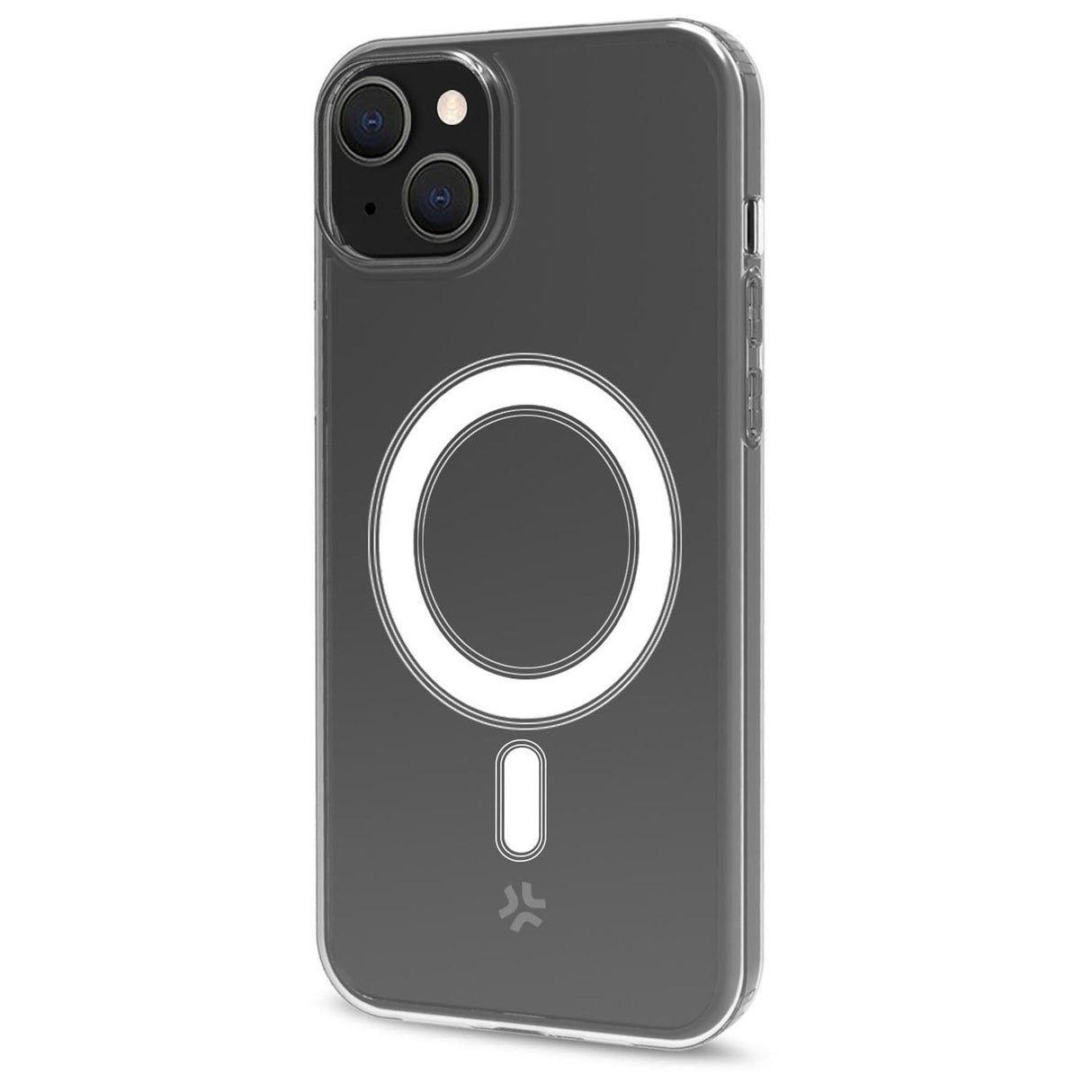 Celly Gelskinmag TPU Cover MagSafe-kompatibelt iPhone 15 Transparent