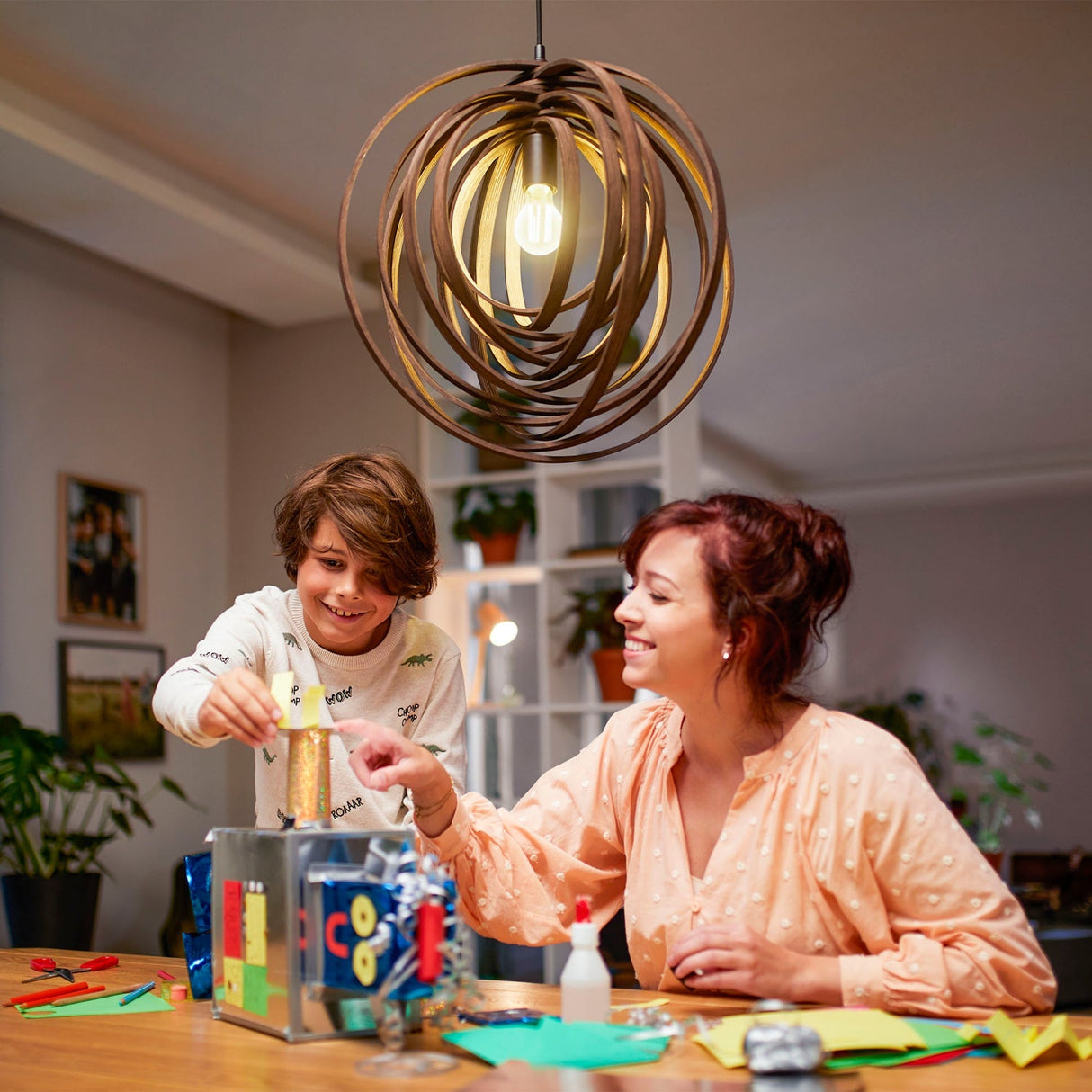 Philips LED E27 Normal A60 4 W (60 W) Klar 840 lm Dimbar 2700 K Energiklass A