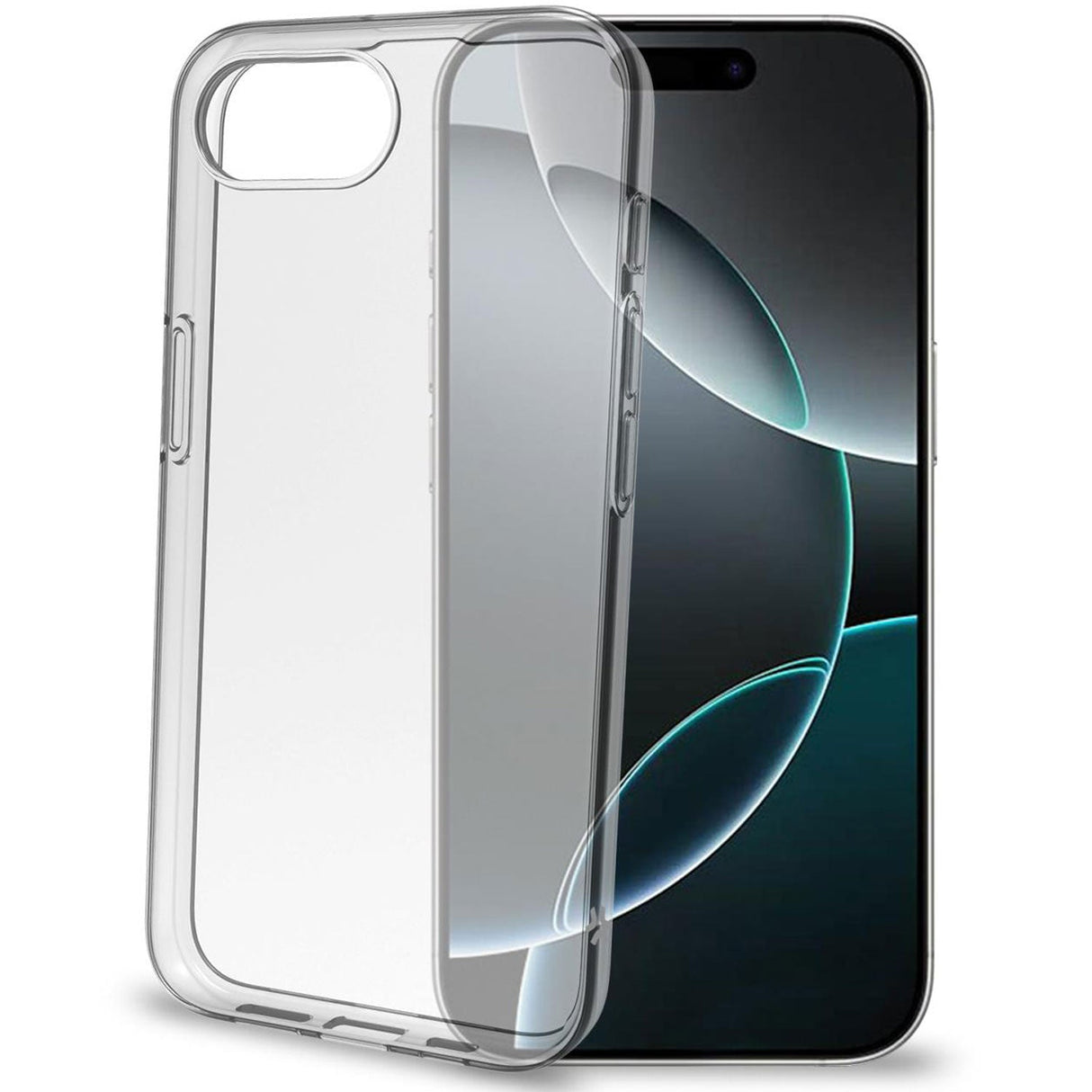Celly Gelskin TPU Cover iPhone 16e Transparent
