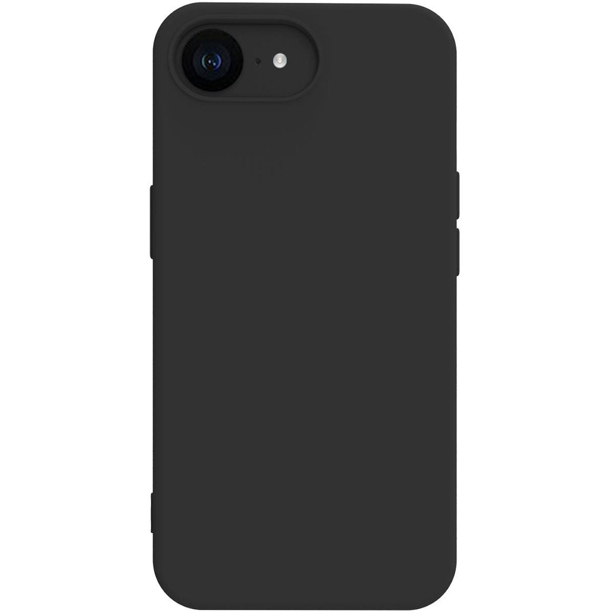 Celly Cromo Soft rubber case iPhone 16e Svart