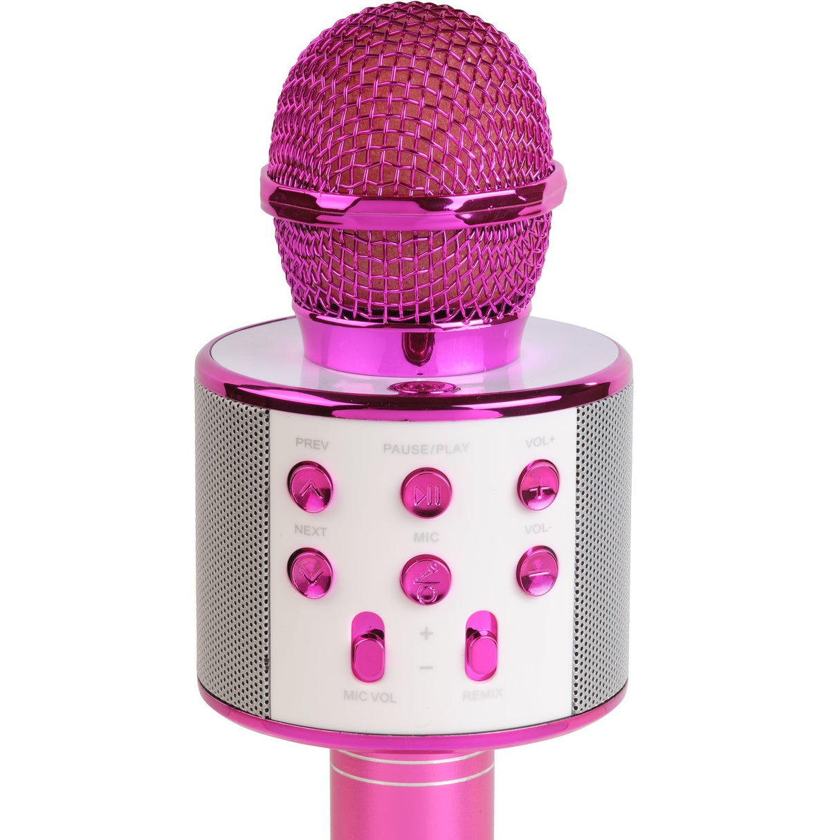 Denver Karaoke-mikrofon Bluetooth Inbyggd högtalare KMS-20P Rosa