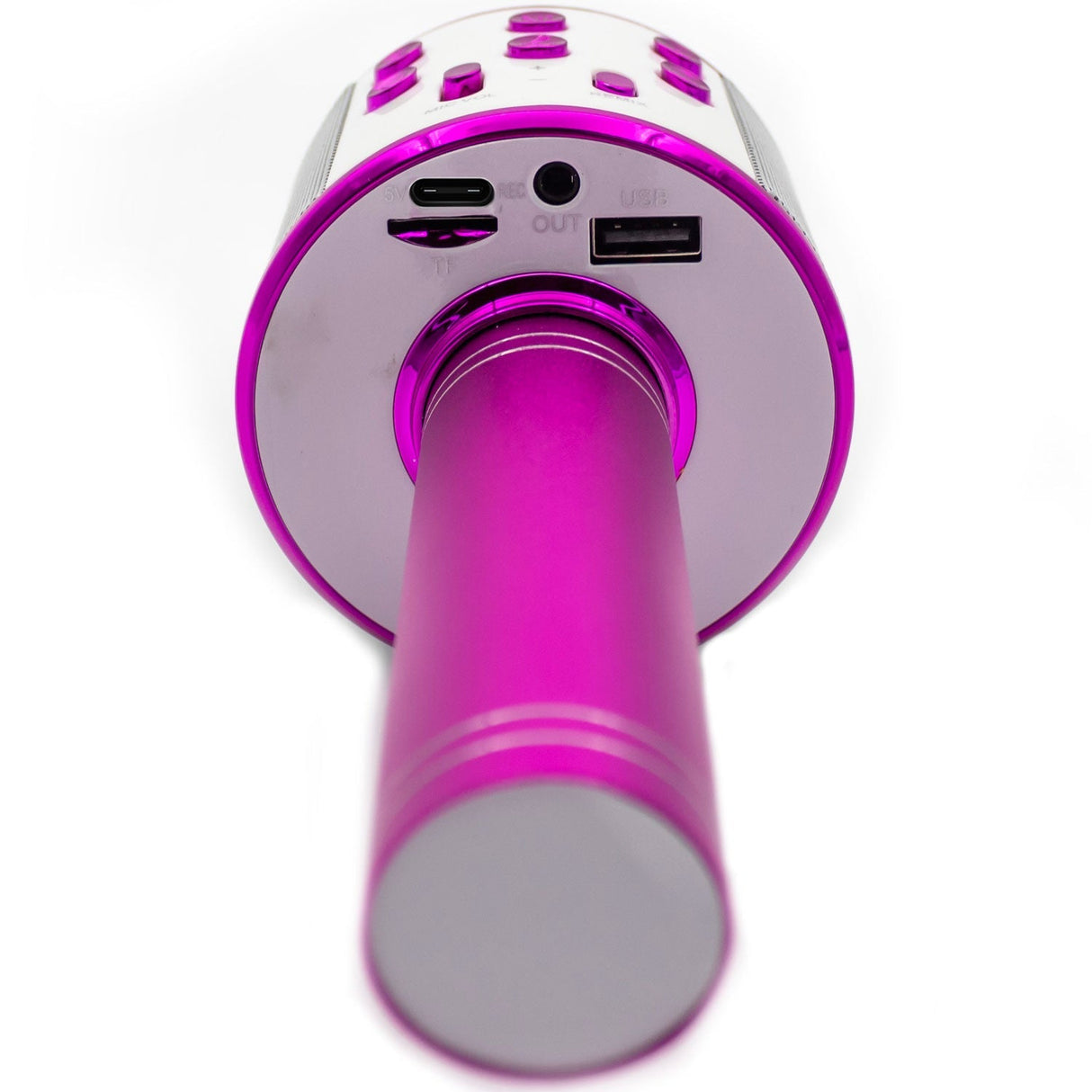 Denver Karaoke-mikrofon Bluetooth Inbyggd högtalare KMS-20P Rosa