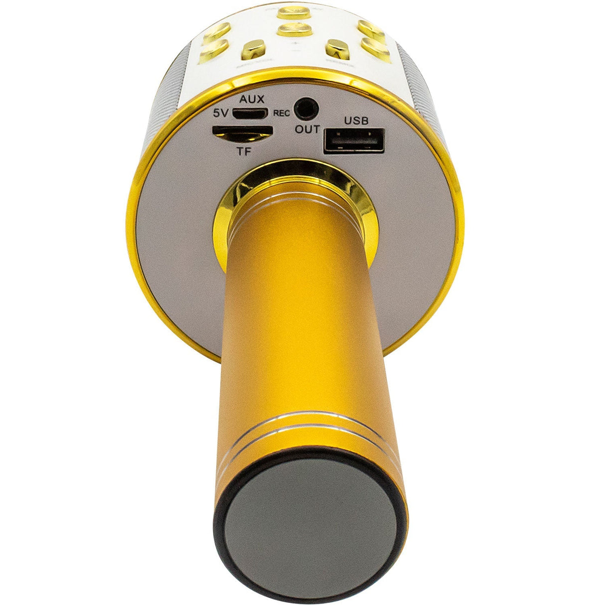 Denver Karaoke-mikrofon Bluetooth Inbyggd högtalare KMS-20GO Guld