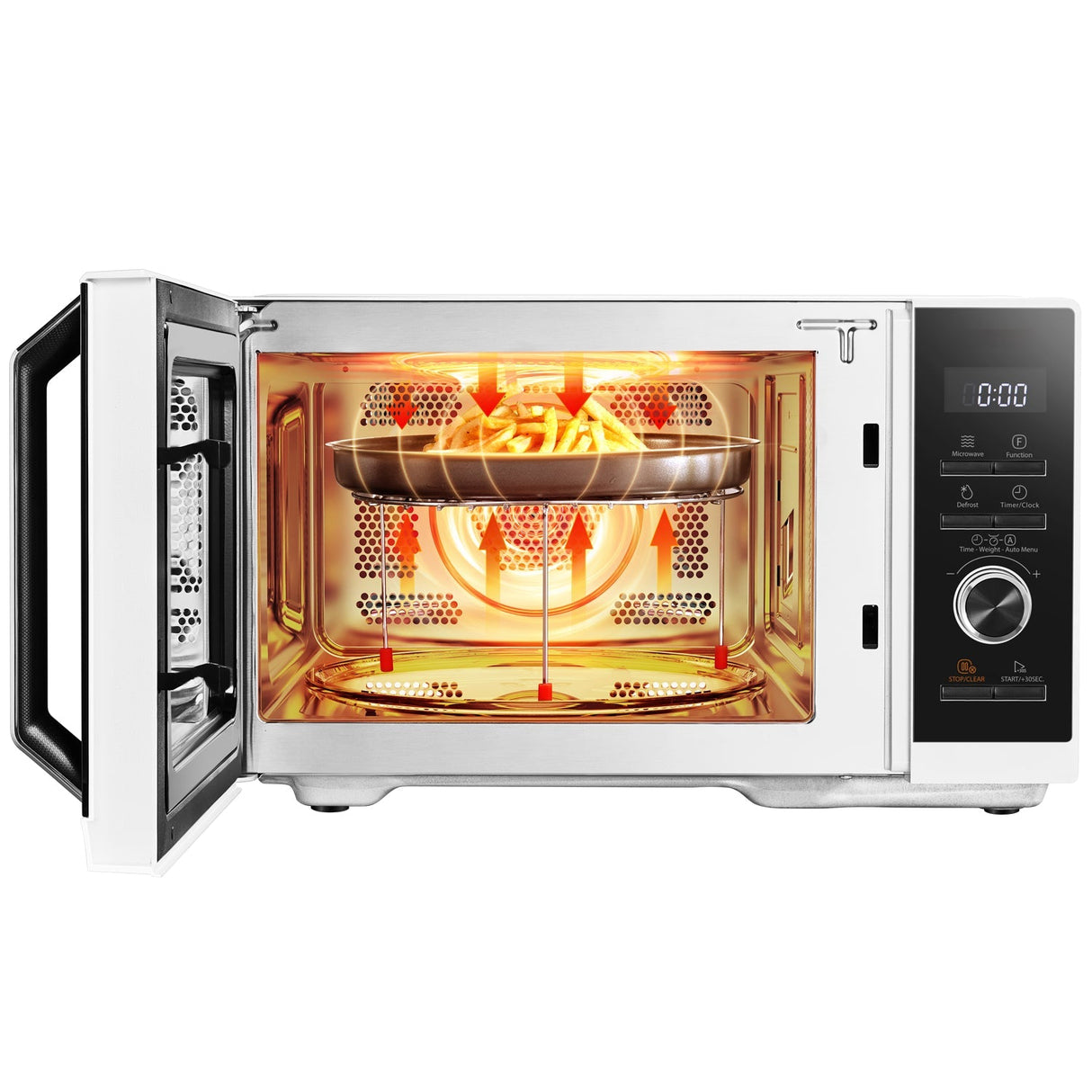 Toshiba Mikrovågsugn 26L, 3 I 1 Grill/Airfryer 900/1000/2100W