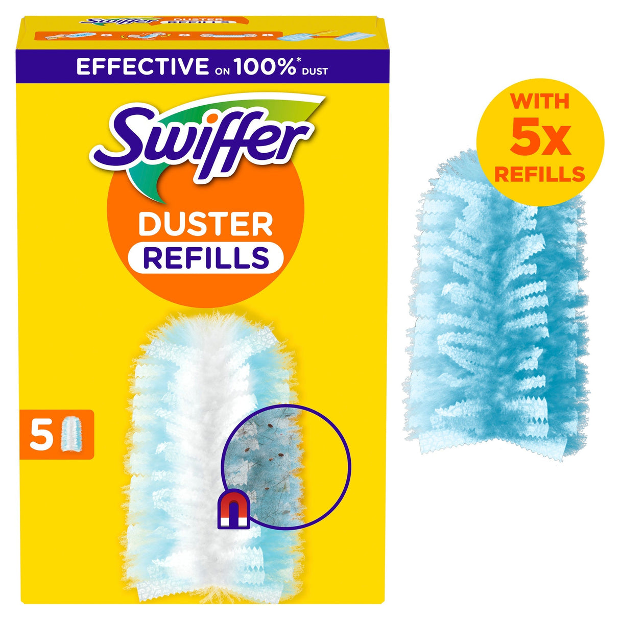 Swiffer Dammvippa Refiller 5st