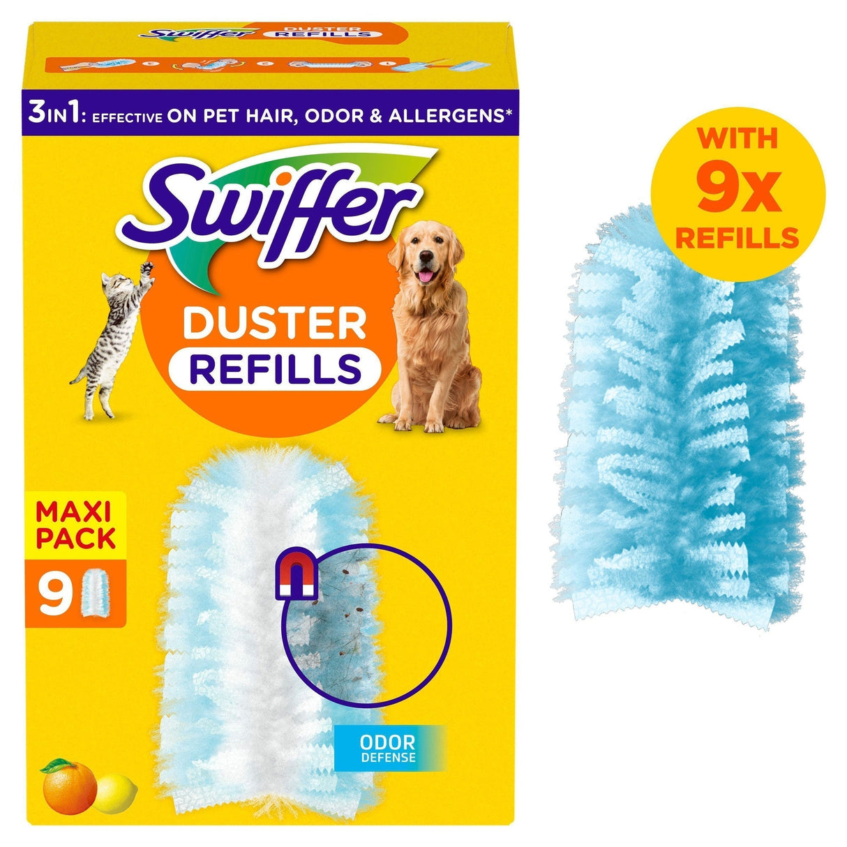 Swiffer Dammvippa Refiller 9st Husdjur