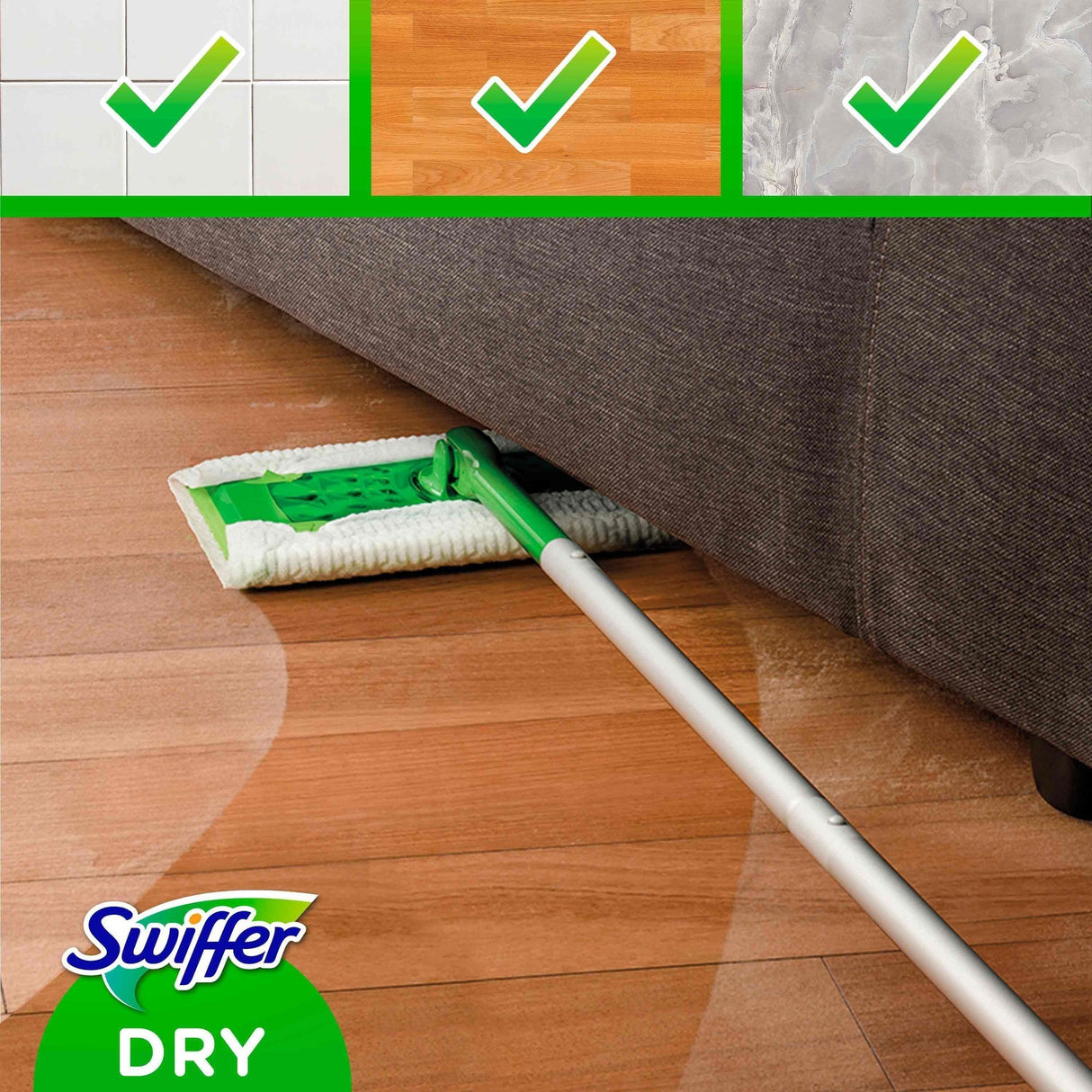 Swiffer Torra Rengöringsdukar för Golv 72st Husdjur