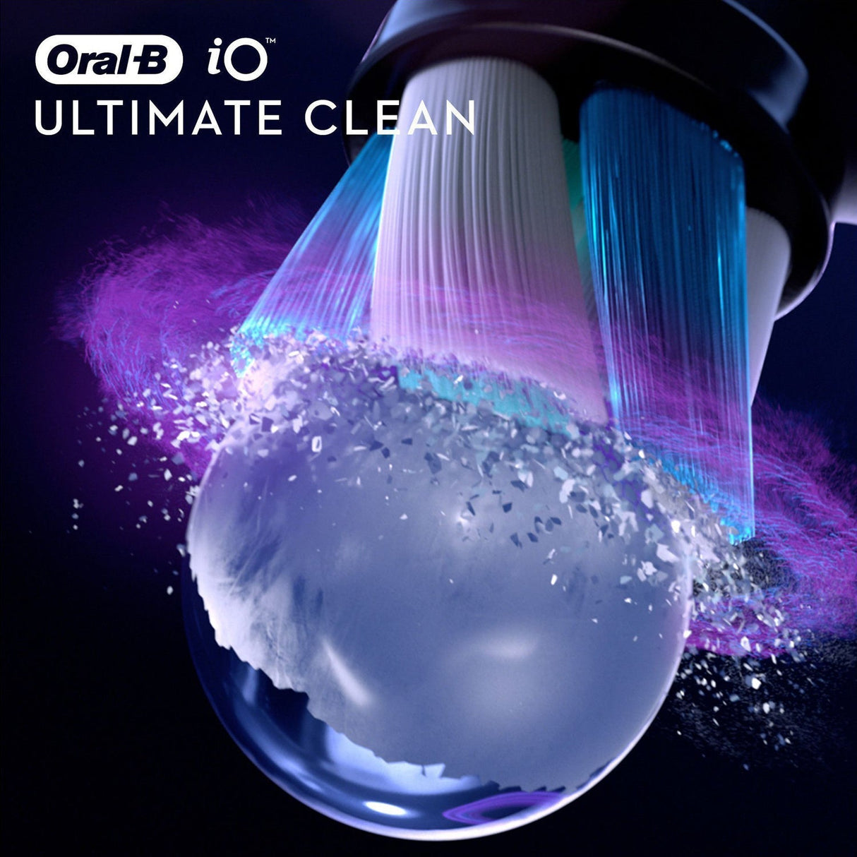 Oral B Borsthuvud iO Ultimate Clean Black 4st