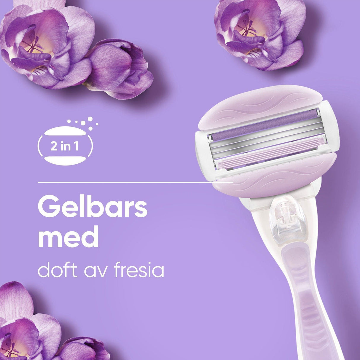 Gillette Rakblad Comfortglide Breeze 8St