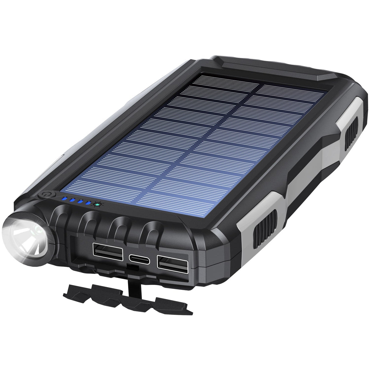 Denver PowerBank 20.000 mAh Solcell Svart