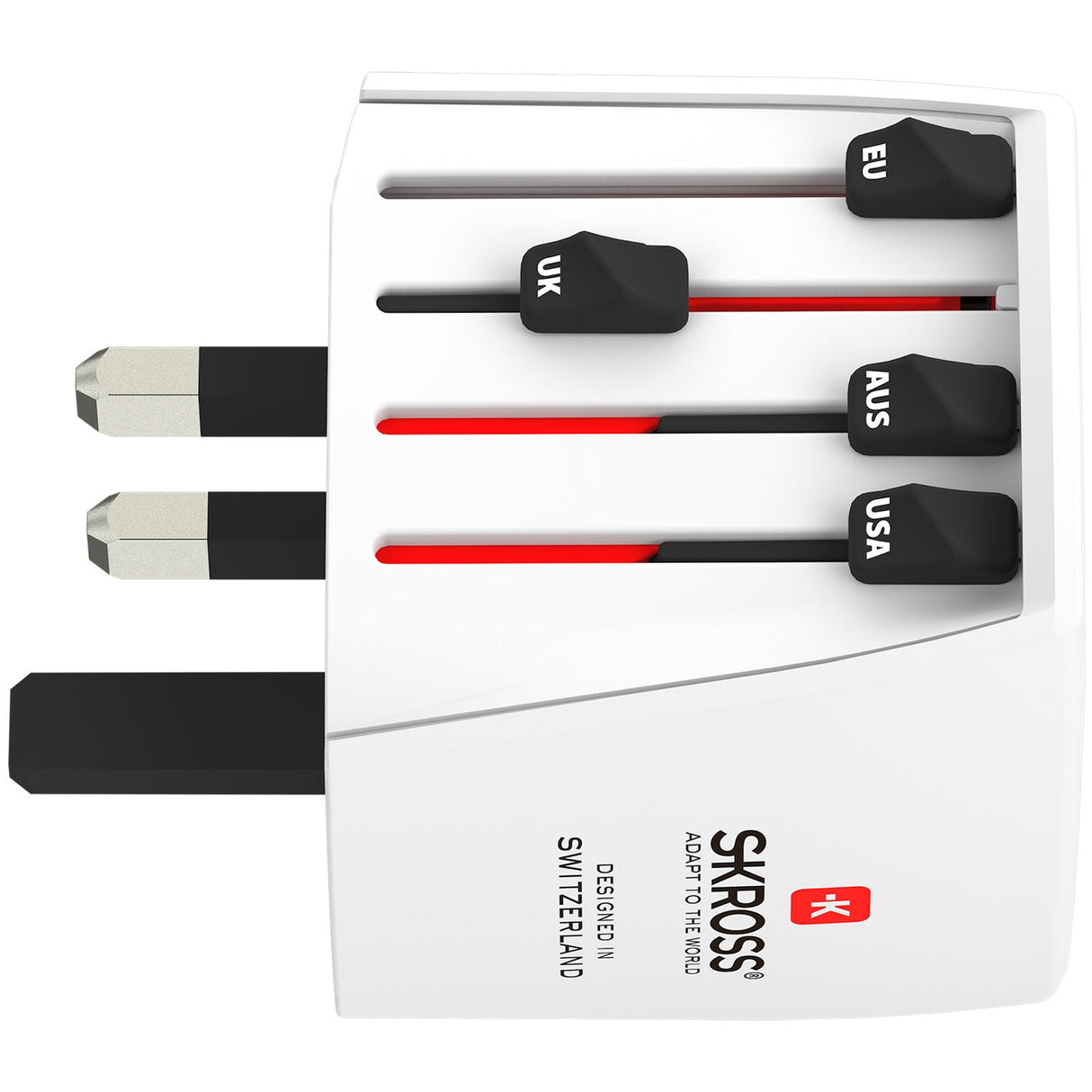 SKROSS Världsreseadapter MUV Micro Ojordad