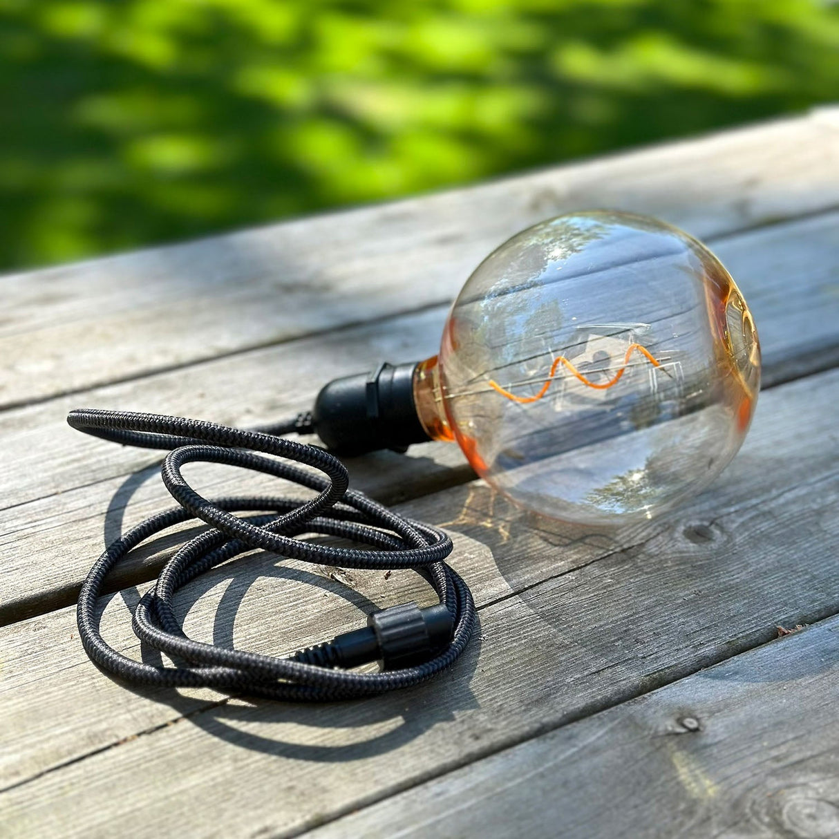 LightsOn Penny Pendellampa Gravity + DecoBulb XL Vintage