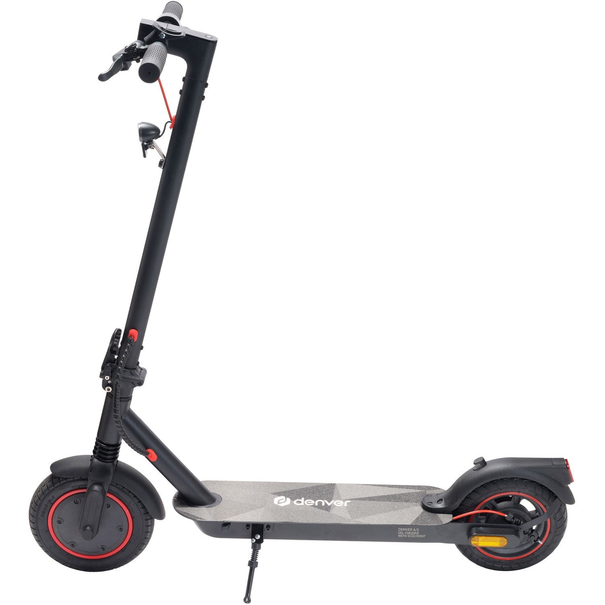 Denver E-Scooter 450W Motor 20Km/H 10" Hjul Ipx4 Svart