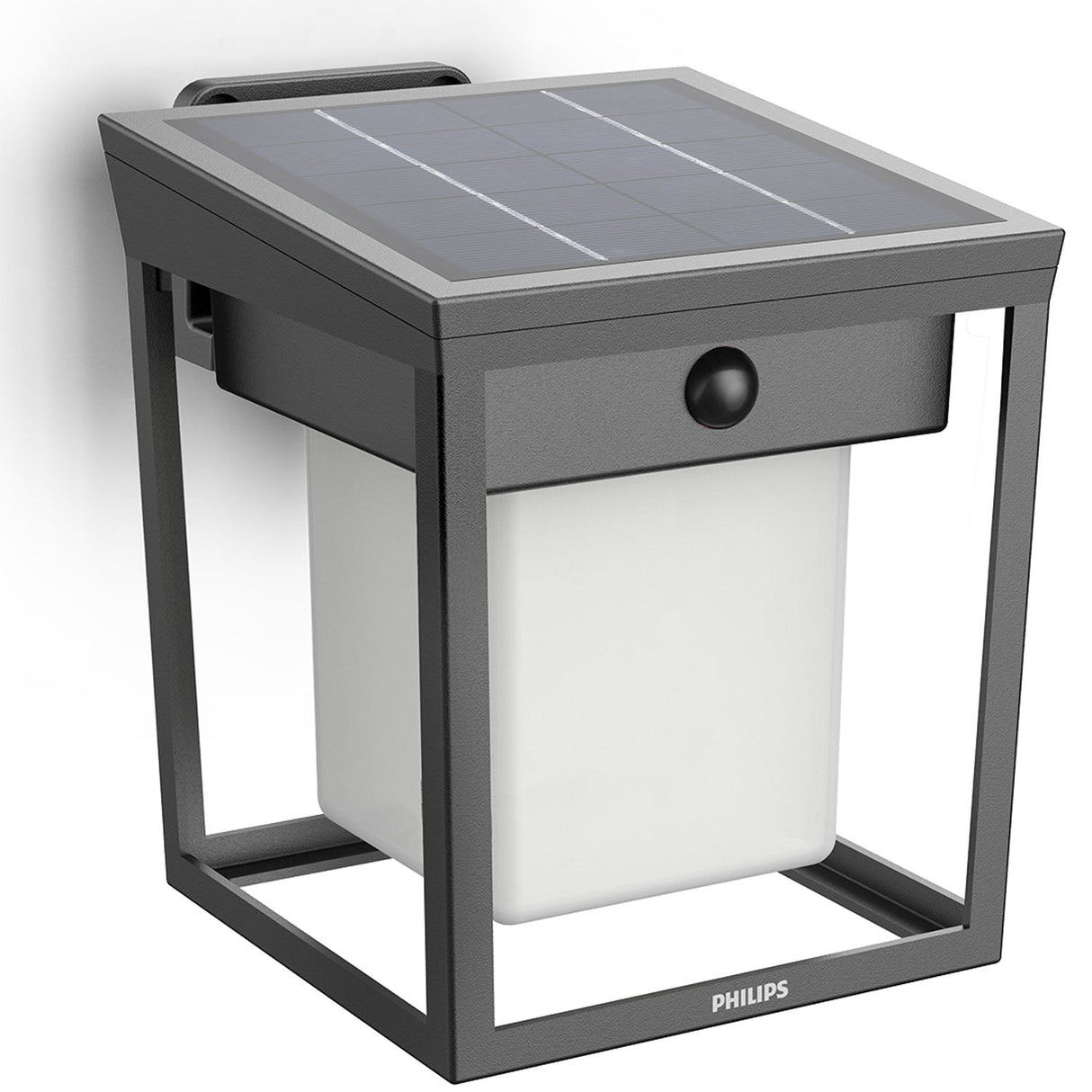 Philips Blaise Vägglampa Solcell Led 250/20Lm Svart