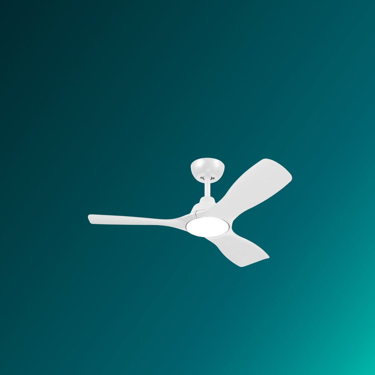 Philips Takfläktslampa Ø106 Cm 30W / 24W Justerbart Vitt Ljus