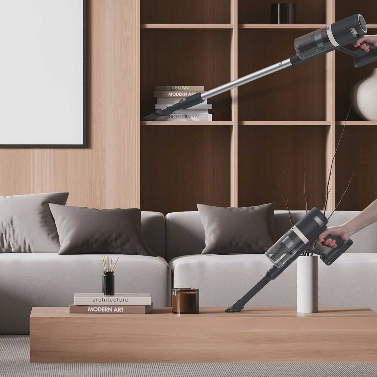 Hoover Skaftdammsugare Go Home 200W