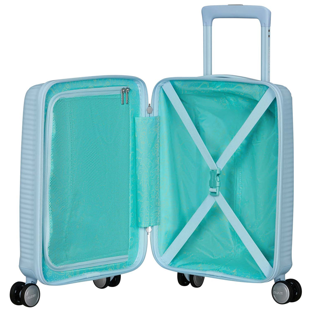 American Tourister Resväska Barn Soundbox Mini Pastel Blue