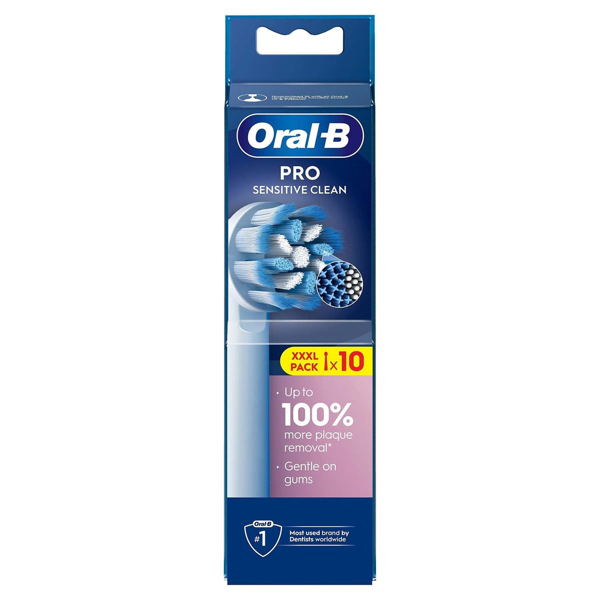 Oral B Borsthuvud Sensitive Clean & Care 10st