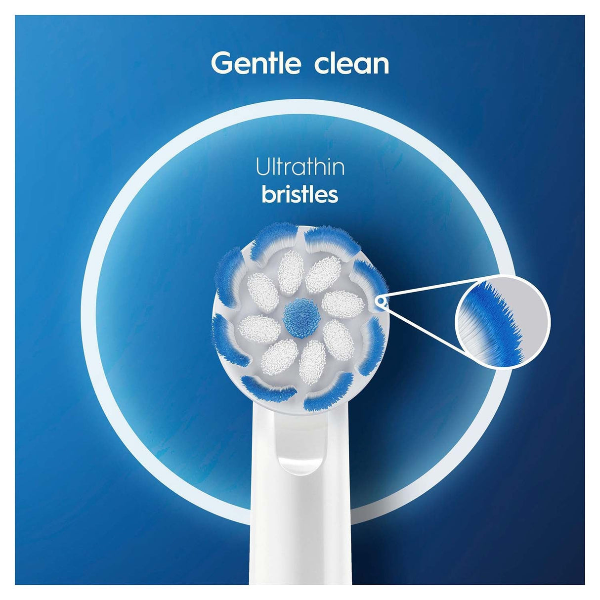 Oral B Borsthuvud Sensitive Clean & Care 10st