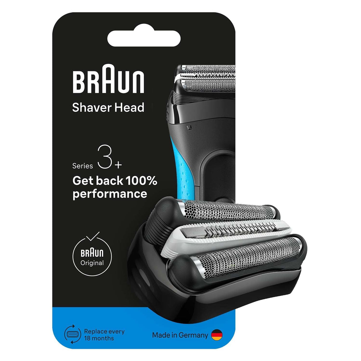 Braun Rakhuvud Series3 32B Black