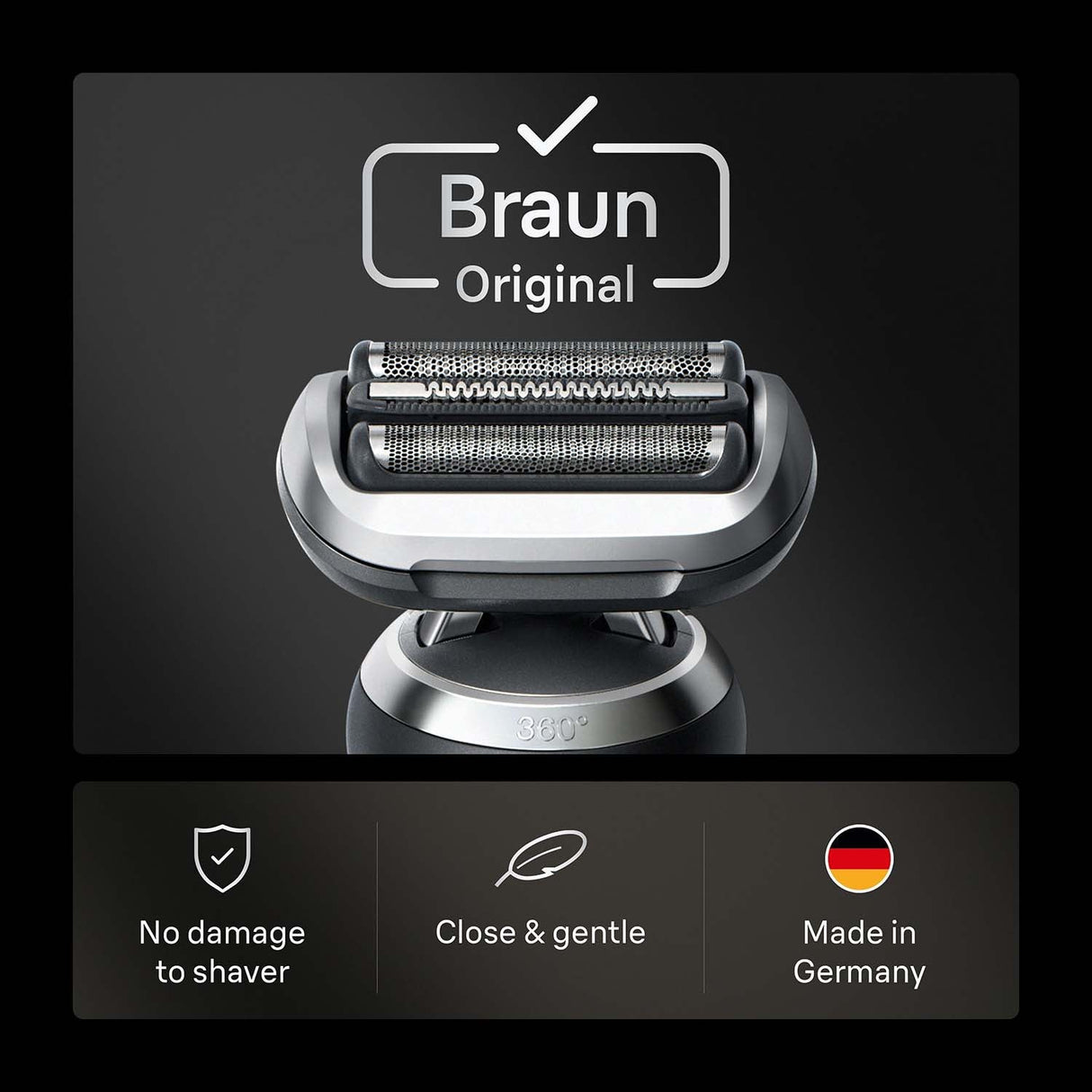 Braun Rakhuvud 74S