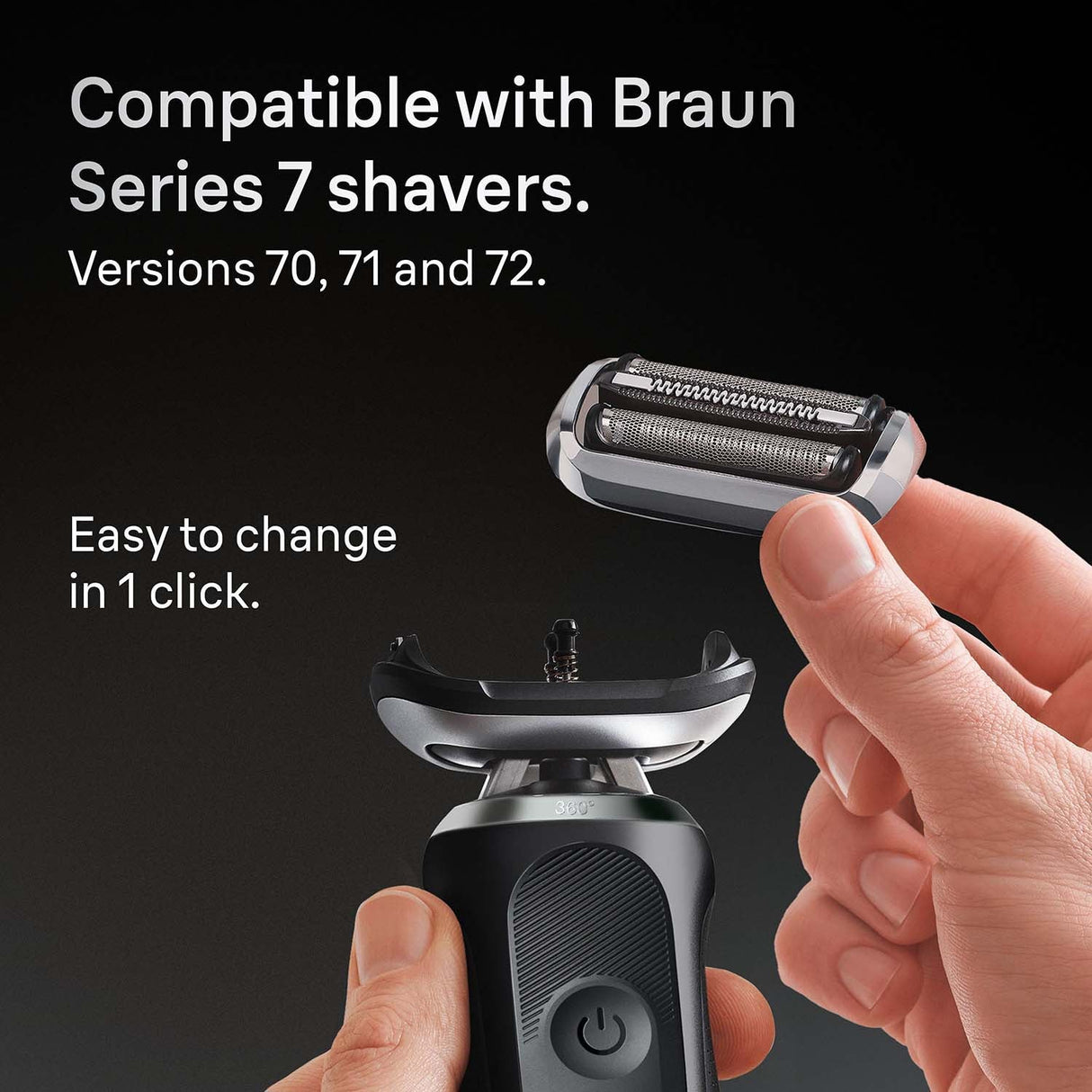 Braun Rakhuvud 74S