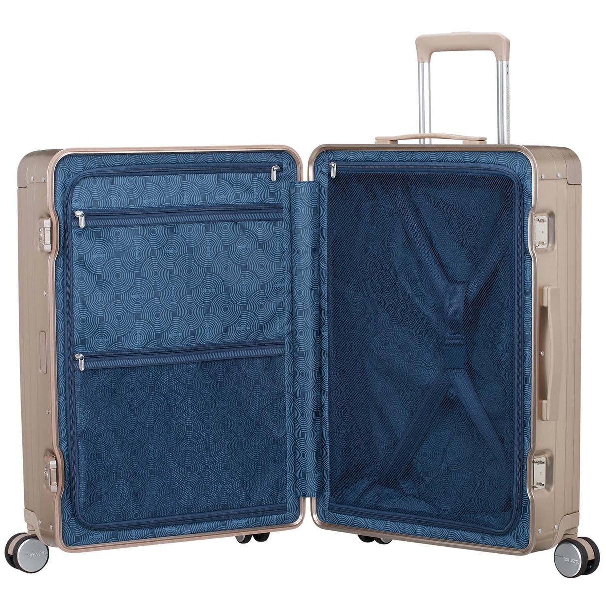 American Tourister Resväska Soundbox Aluminium 68 Medium Bronze