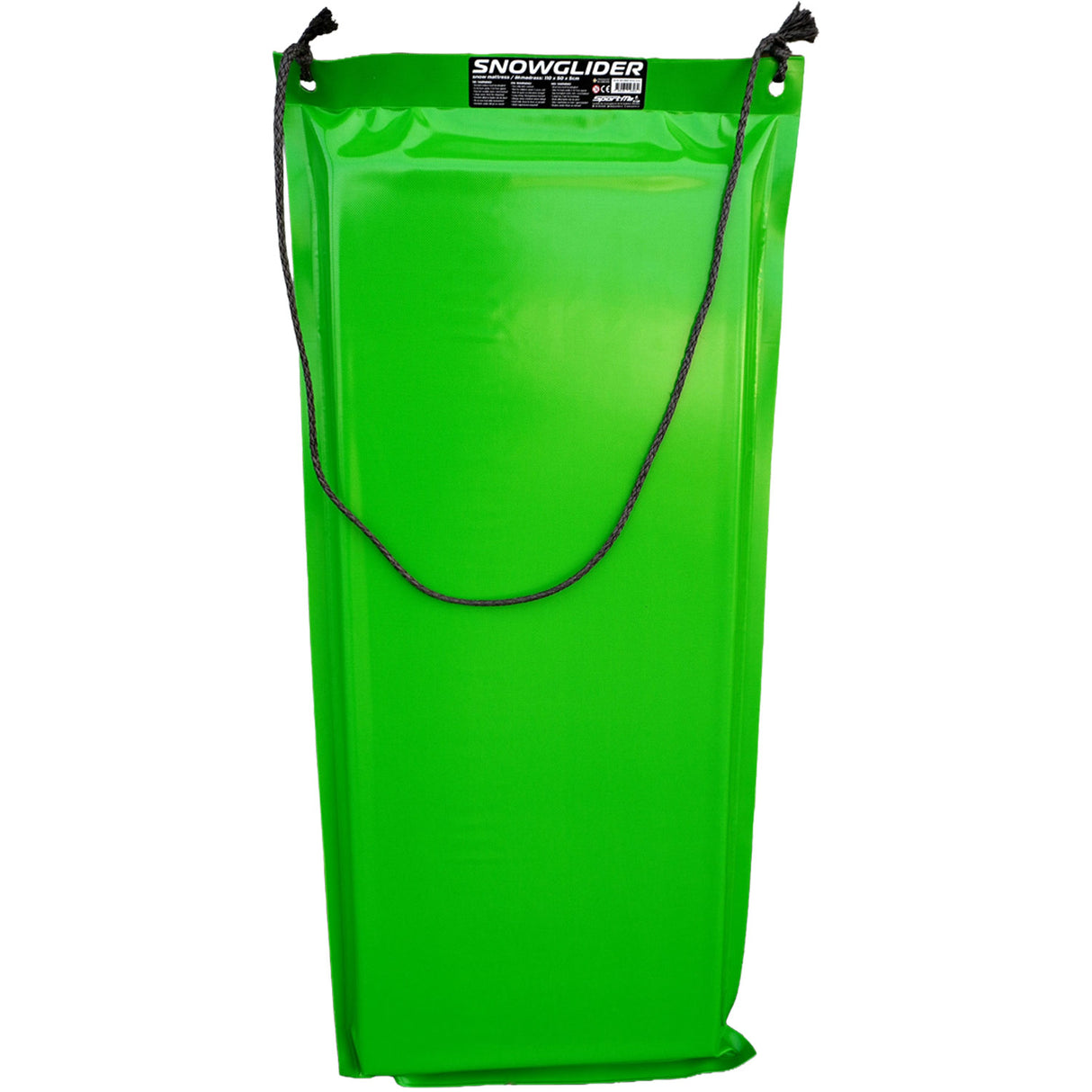 Åkmadrass Snowglider 110cm Lime Grön