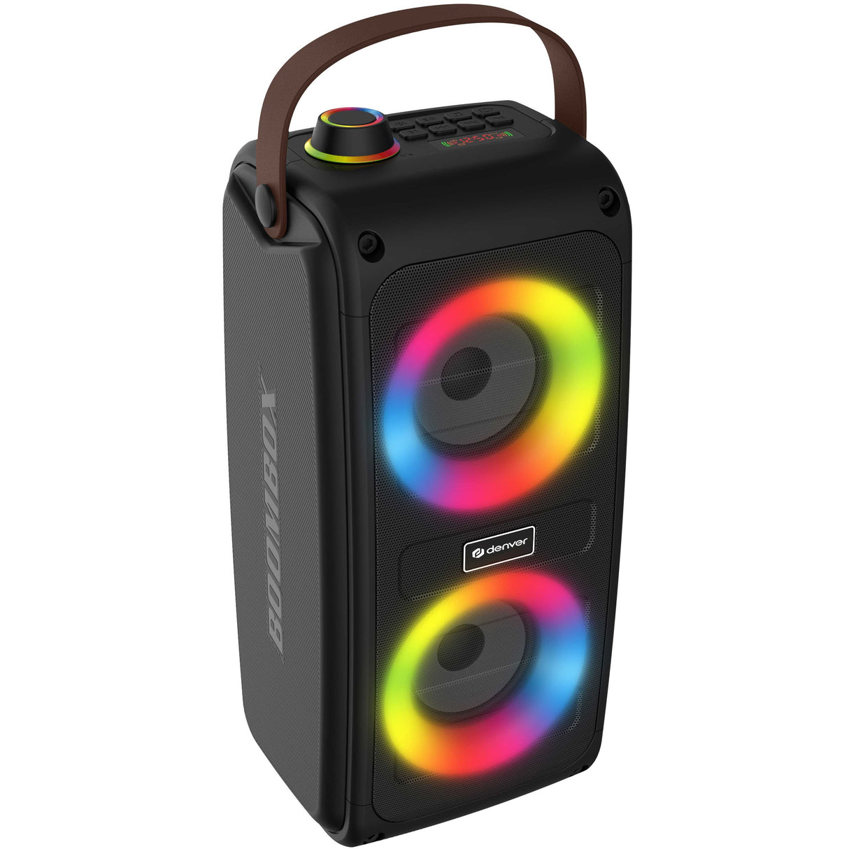 Denver Högtalare Bluetooth 2x5W LED-ljus Portabel BTV-230
