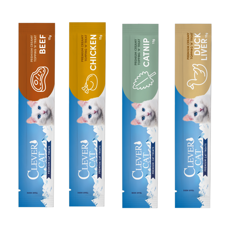 Clever Cat Creamy 4-pack Mixed 4 Flavors
