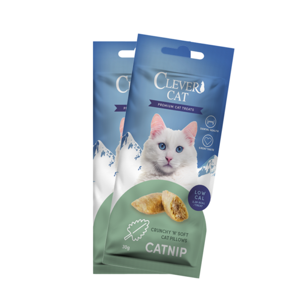 Clever Cat Pillows Kattgodis 30g Catnip