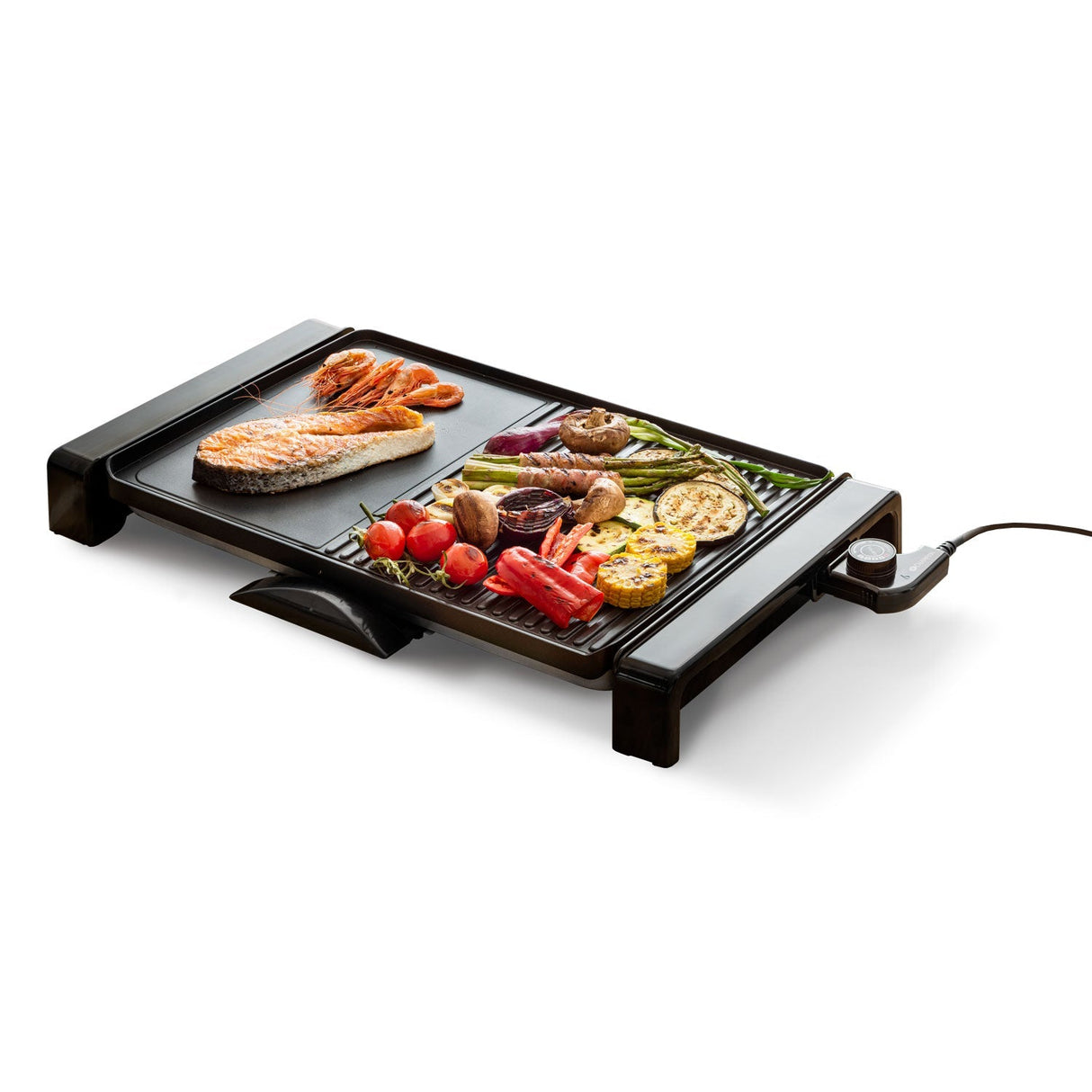 Champion Elektrisk Bordsgrill XXL 47x32cm 2000W EG210 - Svart