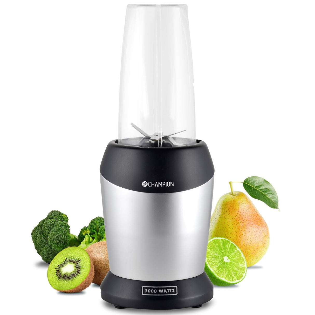 Champion Nutrition Blender 1000W MB100 /silver - Svart