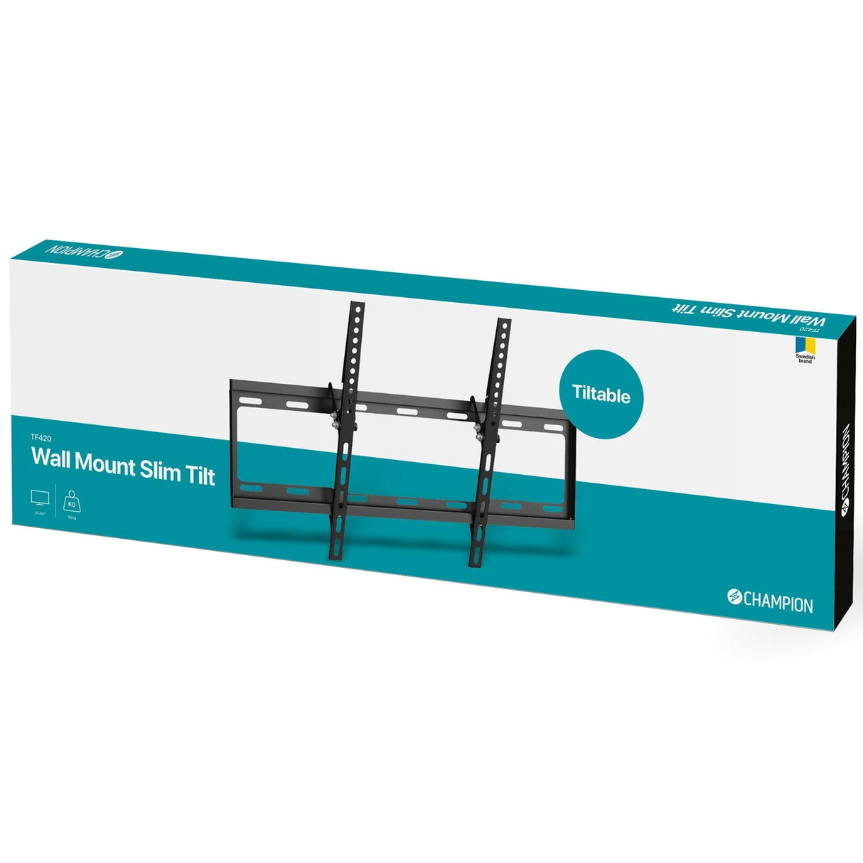 Champion Väggfäste Slim Tilt 37"-70"
