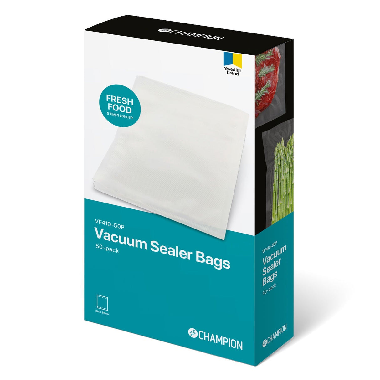 Champion Vakuumpåsar Universal 28*30cm 50-Pack