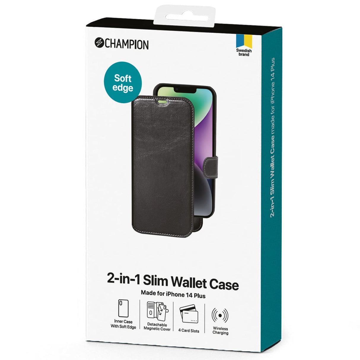 Champion 2-in-1 Slim wallet iPhone 14 Plus