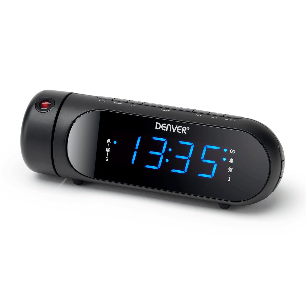 Denver Klockradio Projektion Dubbla alarm CPR-700