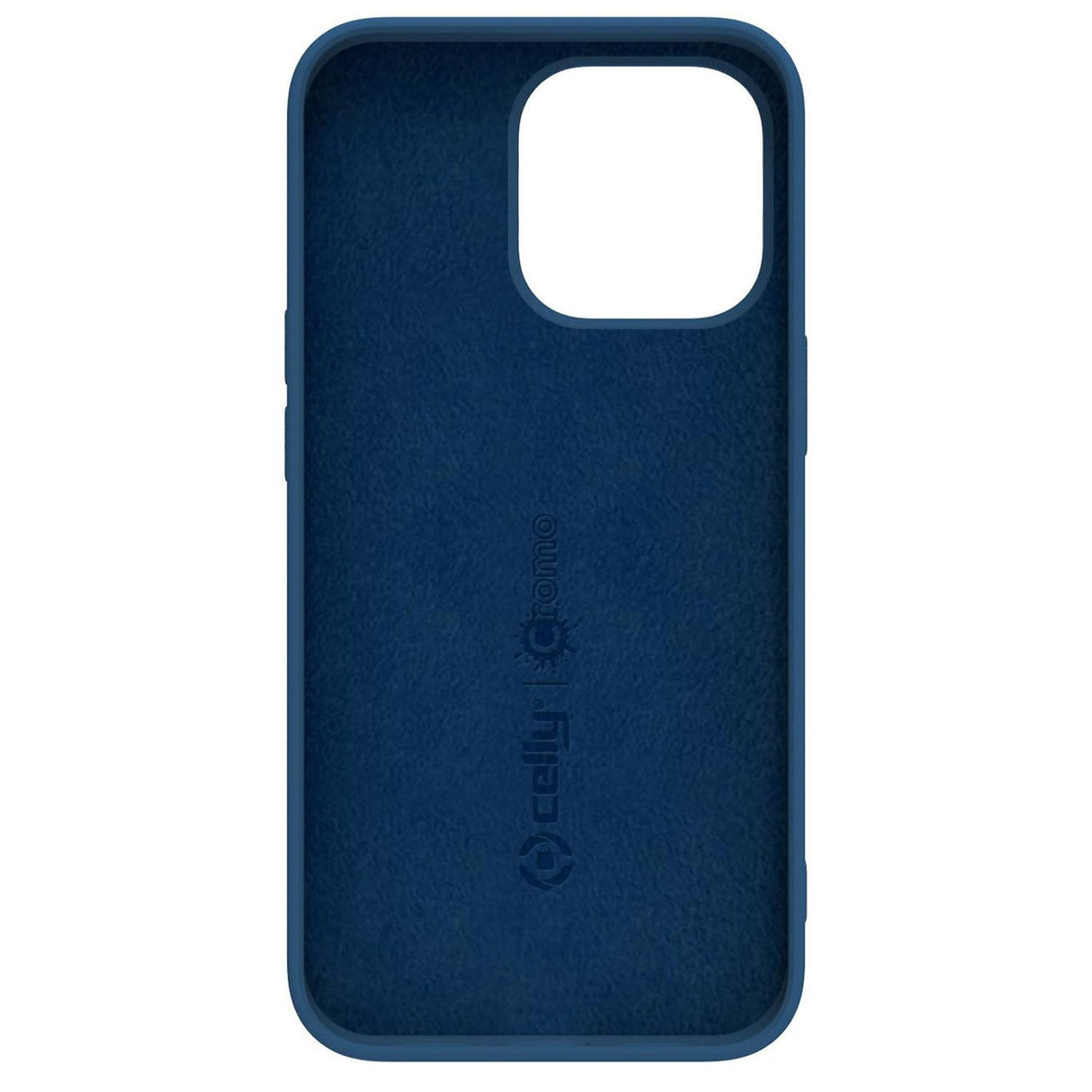 Celly Cromo Soft rubber case iPhone 14 Pro Blå