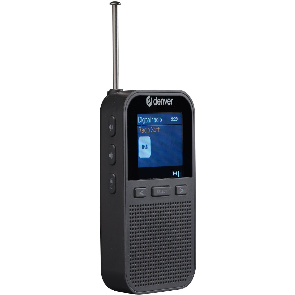 Denver Radio DAB+/FM Pocket-modell Laddbart batteri DAH-126