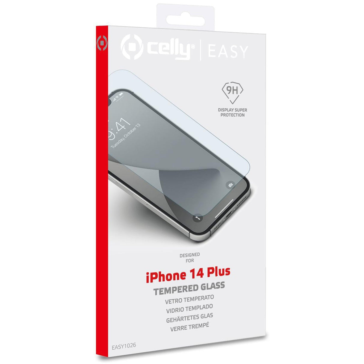 Celly Skärmskydd Härdat glas iPhone 14 Plus